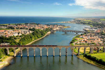 Royal Border Bridge Berwick upon Tweed Northumberland